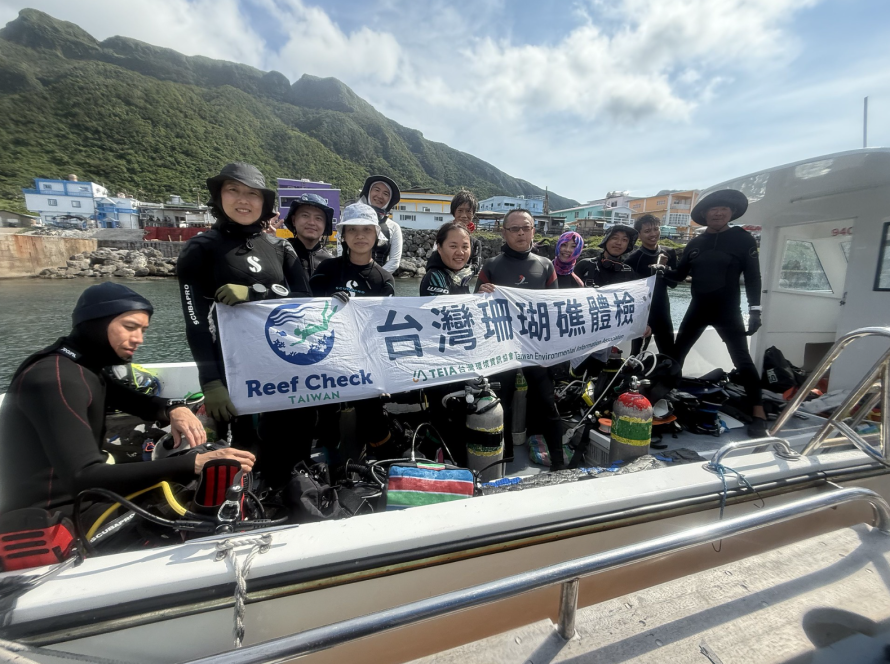 20250623_蘭嶼珊瑚礁體檢大合照