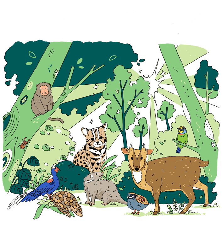 留下棲地，讓愛永續
